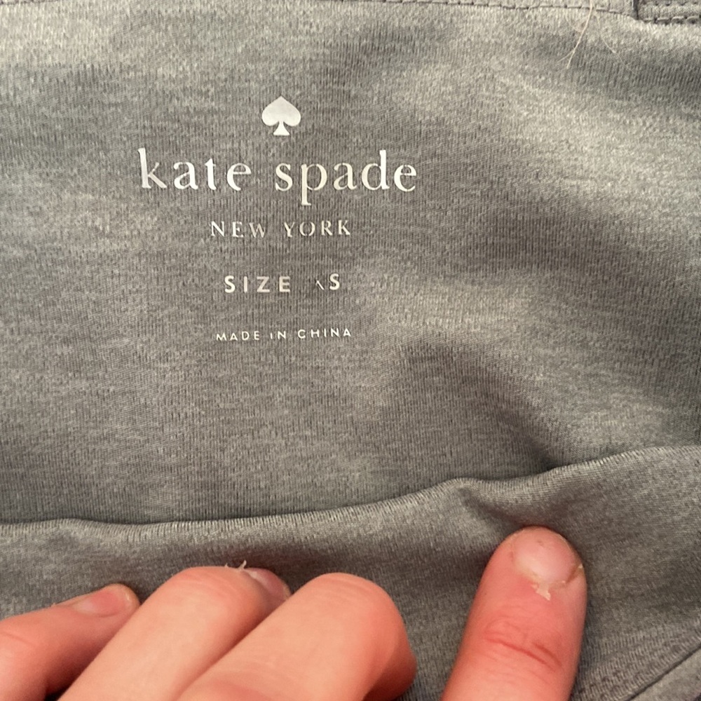 Kate Spade leggings in grey, hot pink, white - Picture 4 of 5